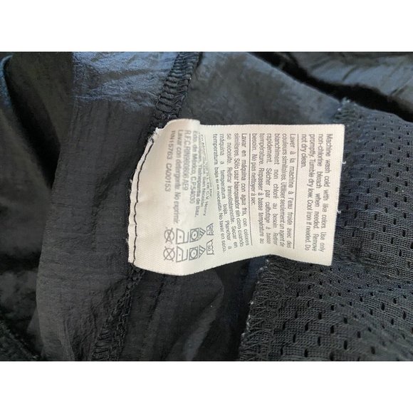 Champion Black Lightweight Half Zip Hooded Wind Breaker Zip Pockets Women’s L - Picture 9 of 9